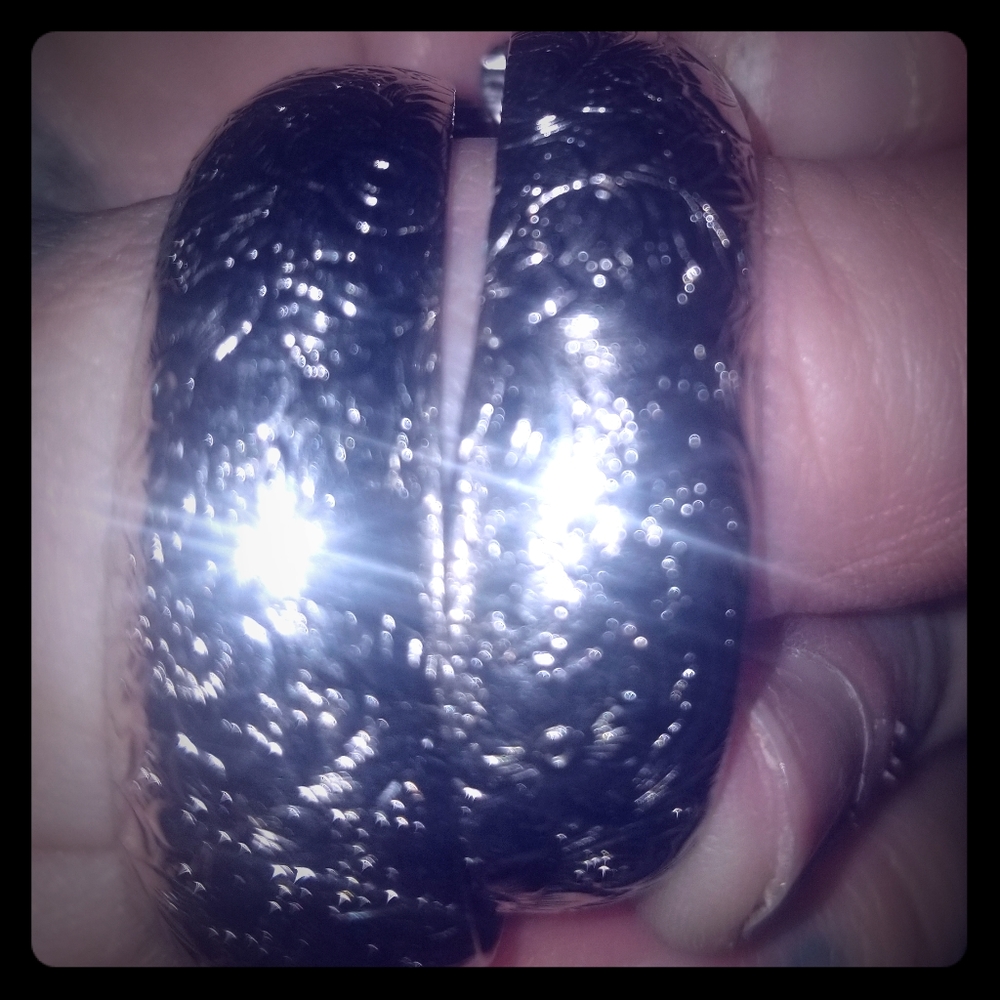 Antique silver earrings
